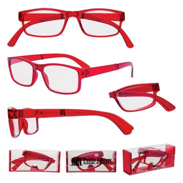 Folding Reading Glasses w/ Case