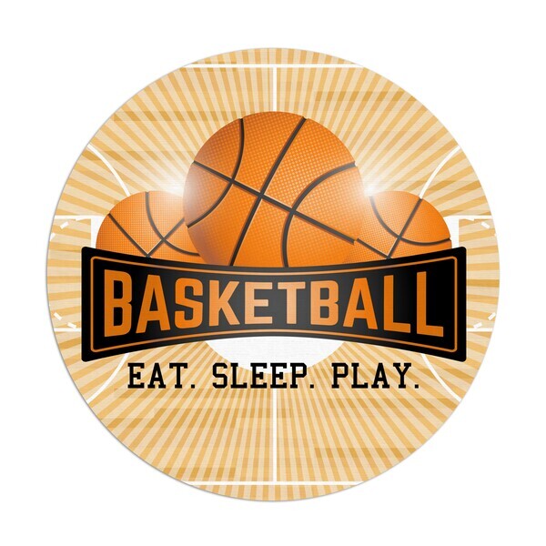 Circle Shaped ColorBurst™ Microfiber Cloth