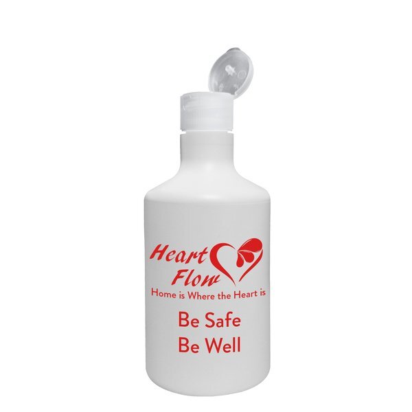 Dispenser Bottle, Flip Top, 16oz.