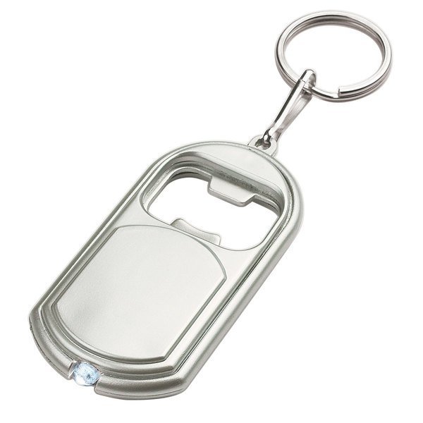 Bottle Opener Key Chain with LED Light