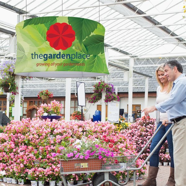 Round EuroFit Hanging Banner Kit, 6'