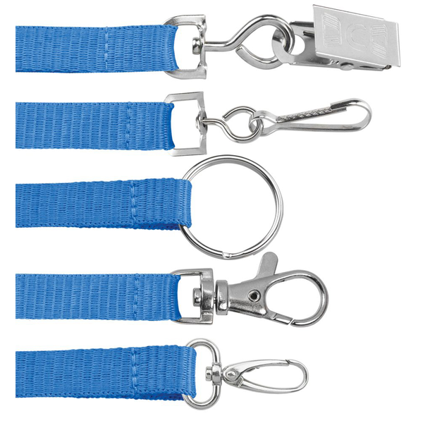 Anti-Microbial Silk Screen Lanyard, 5/8"