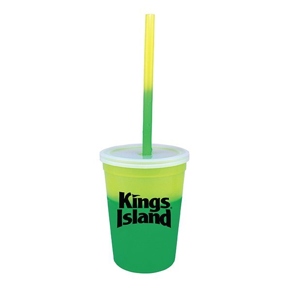 Mood Stadium Cup, Straw, & Lid Set, 12oz.