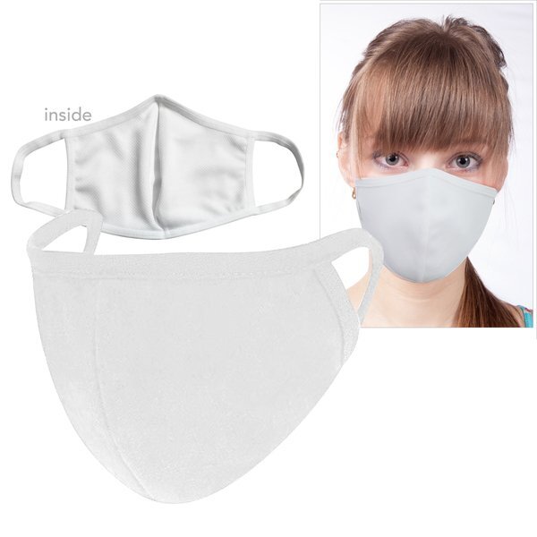 Reusable Washable Double Layer Cotton Poly Face Mask
