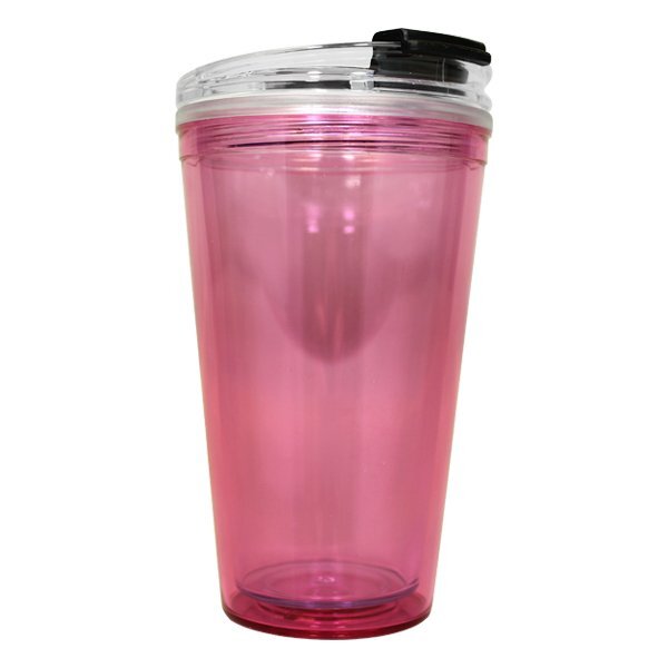 Victory Acrylic Tumbler with Flip Top Lid, 16oz.