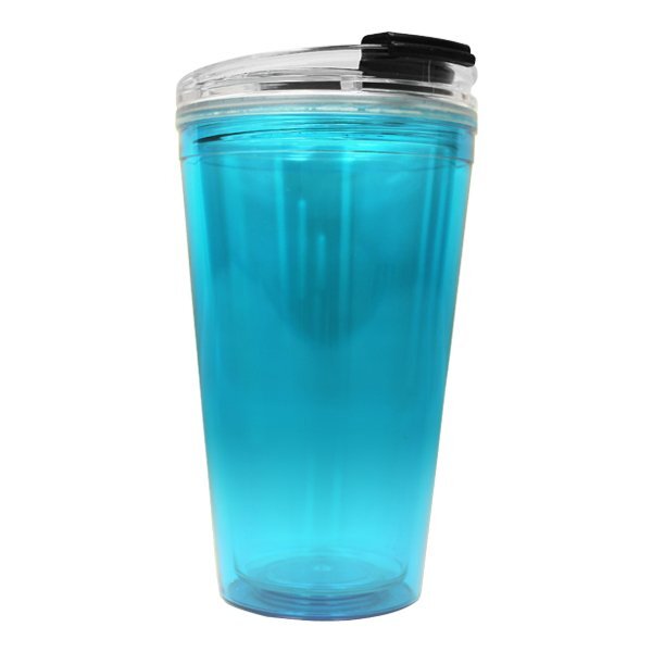Victory Acrylic Tumbler with Flip Top Lid, 16oz.