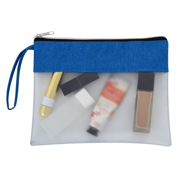 Heathered Frost Wristlet Pouch