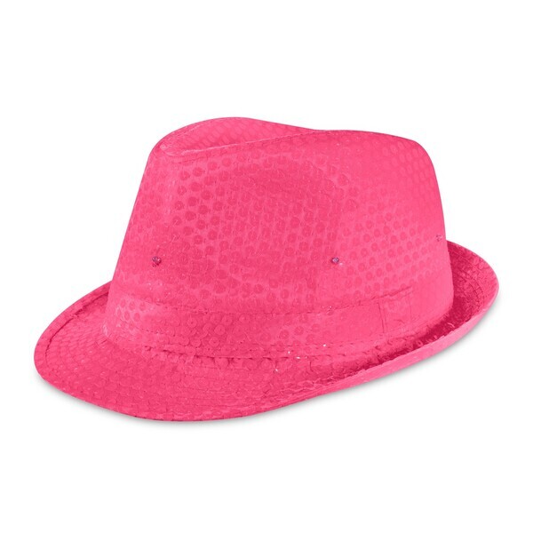 Sequin LED Fedora Hat