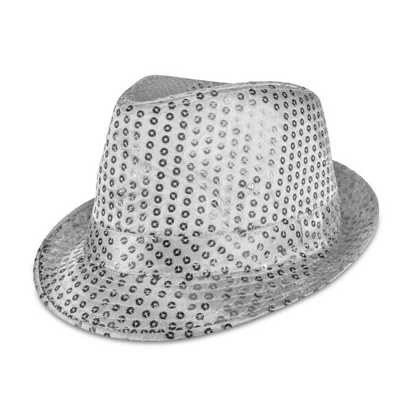 Sequin LED Fedora Hat