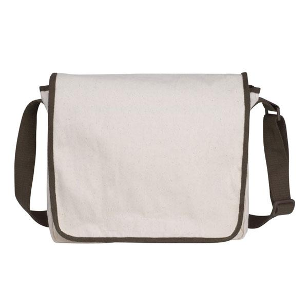 Natural Recycled Cotton Messenger
