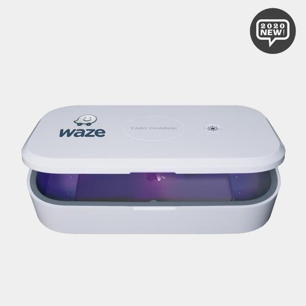 Ultraviolet Light Sterilizer Box w/ Wireless Charger