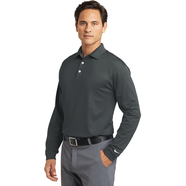 NIKE® Dri-FIT Stretch Tech Long Sleeve Men's Polo