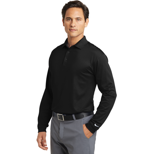 NIKE® Dri-FIT Stretch Tech Long Sleeve Men's Polo