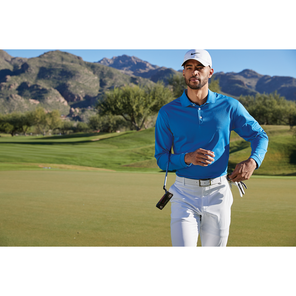 NIKE® Dri-FIT Stretch Tech Long Sleeve Men's Polo