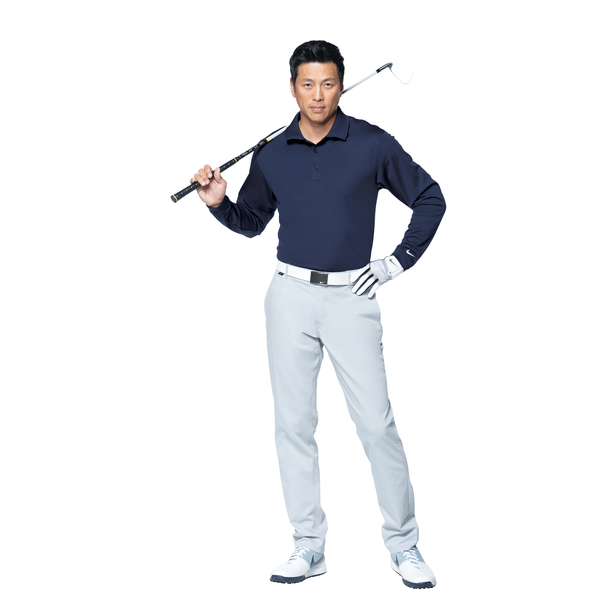 NIKE® Dri-FIT Stretch Tech Long Sleeve Men's Polo