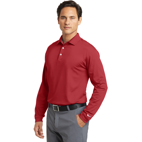 NIKE® Dri-FIT Stretch Tech Long Sleeve Men's Polo
