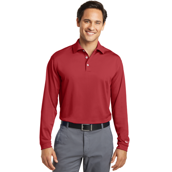 NIKE® Dri-FIT Stretch Tech Long Sleeve Men's Polo
