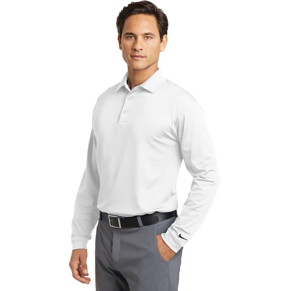 NIKE® Dri-FIT Stretch Tech Long Sleeve Men's Polo