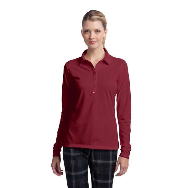 NIKE® Dri-FIT Stretch Tech Long Sleeve Ladies' Polo