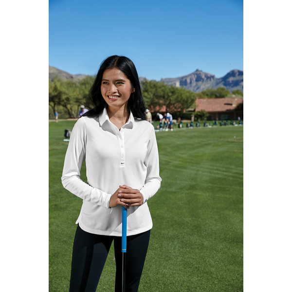 NIKE® Dri-FIT Stretch Tech Long Sleeve Ladies' Polo