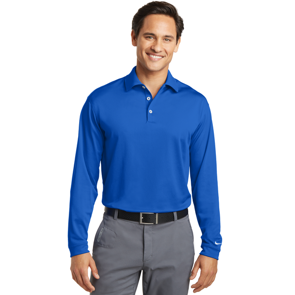 NIKE® Dri-FIT Stretch Tech Long Sleeve Tall Men's Polo