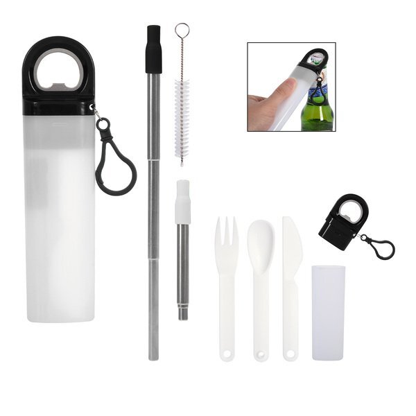 Sip & Snack Reusable Straw Kit