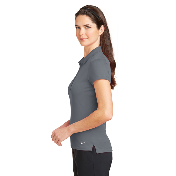 NIKE® Dri-FIT Solid Icon Pique Modern Fit Ladies' Polo