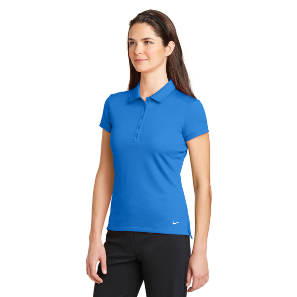 NIKE® Dri-FIT Solid Icon Pique Modern Fit Ladies' Polo