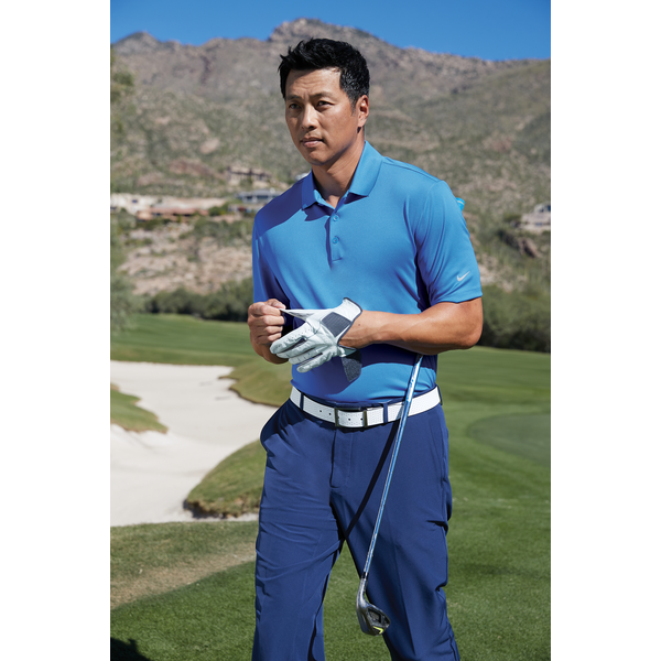 NIKE® Dri-FIT Classic Fit Players Flat Knit Collar Men's Polo