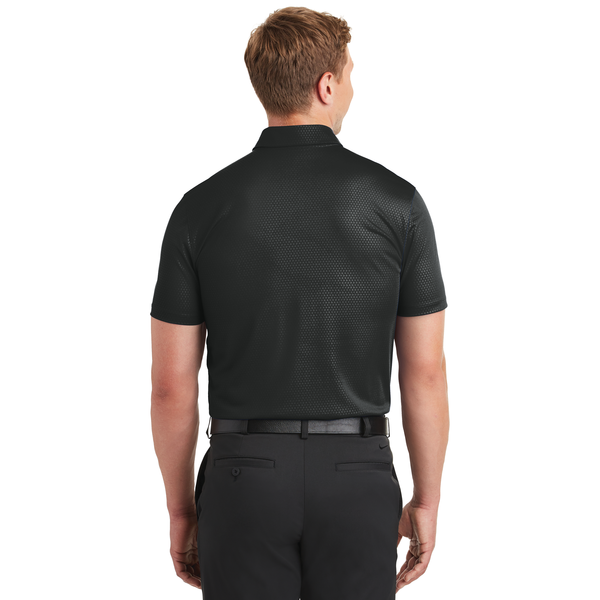 NIKE® Dri-FIT Embossed Tri-Blade Men's Polo