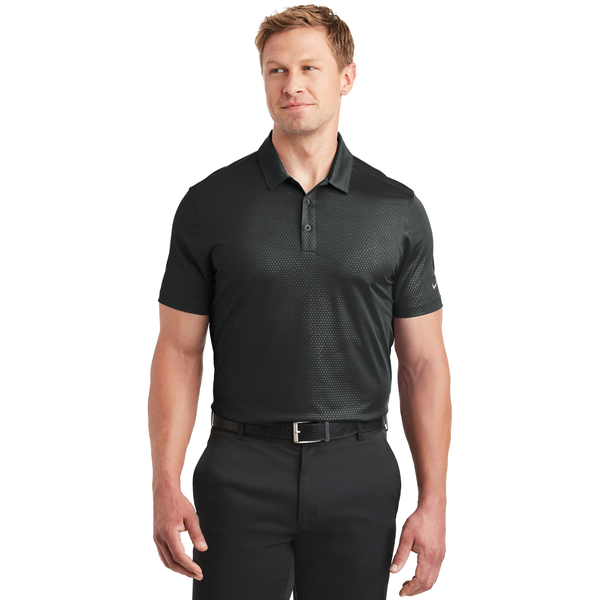 NIKE® Dri-FIT Embossed Tri-Blade Men's Polo