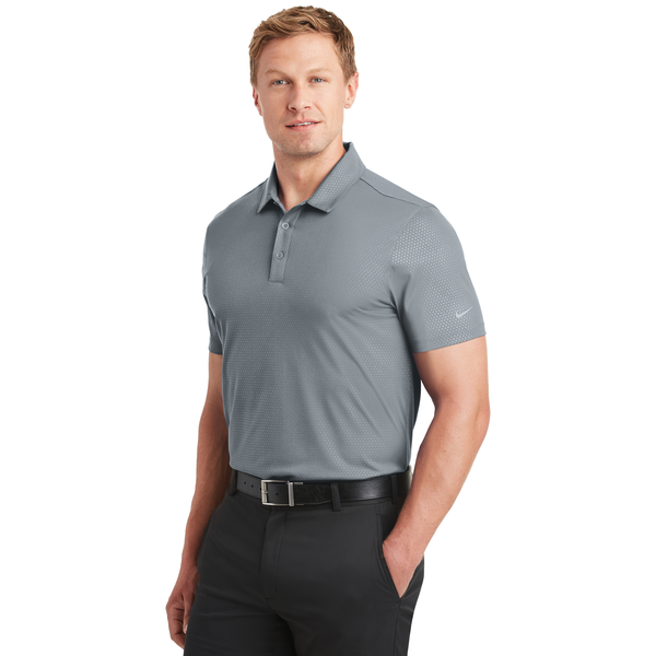 NIKE® Dri-FIT Embossed Tri-Blade Men's Polo