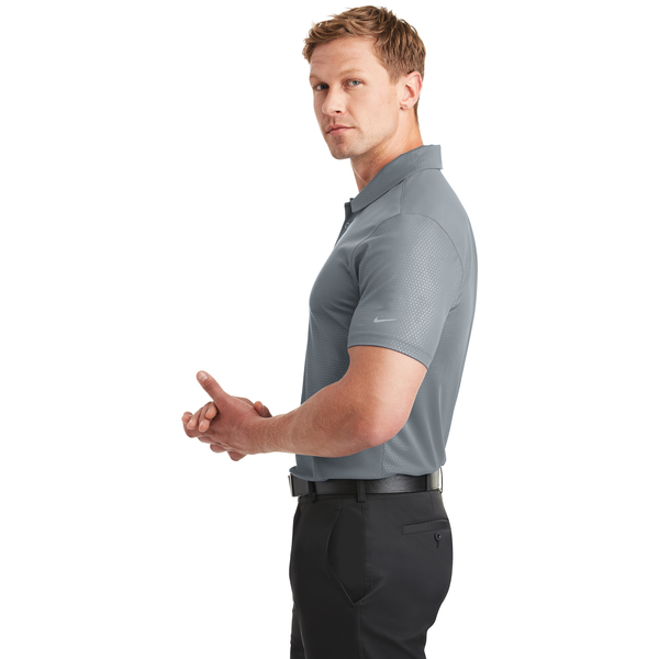 NIKE® Dri-FIT Embossed Tri-Blade Men's Polo