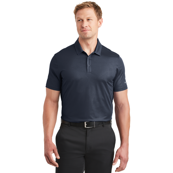 NIKE® Dri-FIT Embossed Tri-Blade Men's Polo