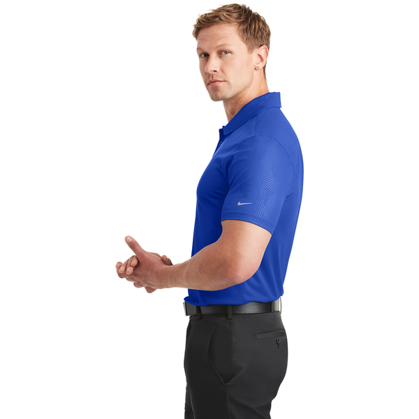 NIKE® Dri-FIT Embossed Tri-Blade Men's Polo