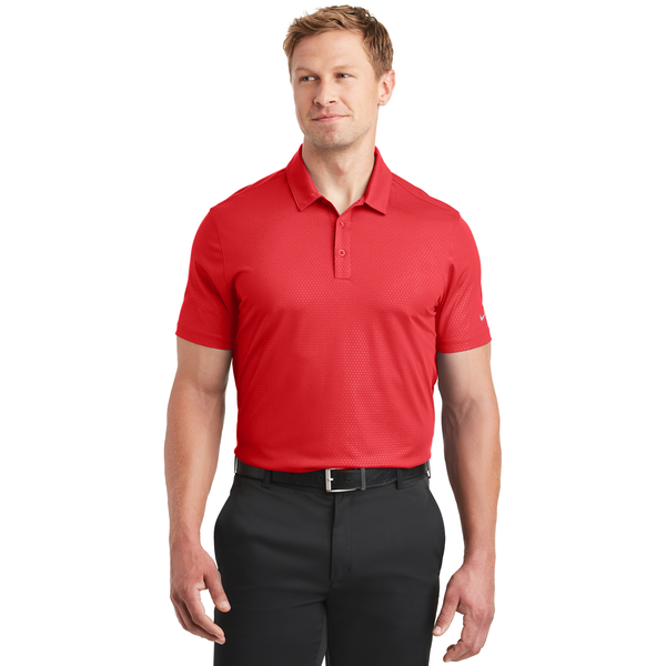 NIKE® Dri-FIT Embossed Tri-Blade Men's Polo