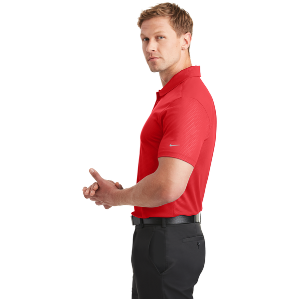 NIKE® Dri-FIT Embossed Tri-Blade Men's Polo