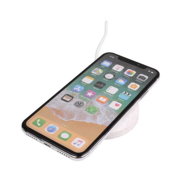 Qi Disc Wheat Straw Wireless Charging Pad