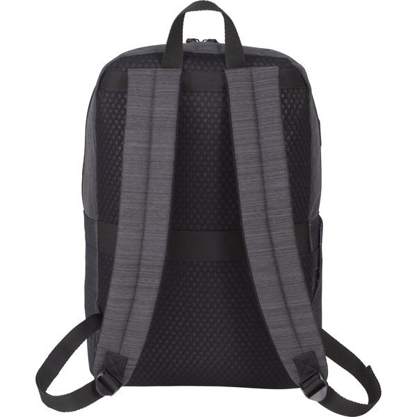 NBN Whitby Slim 15" PolyCanvas Computer Backpack w/ USB Port