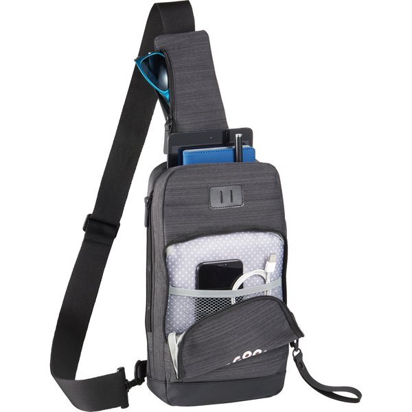 NBN Whitby PolyCanvas Sling Pack w/ USB Port
