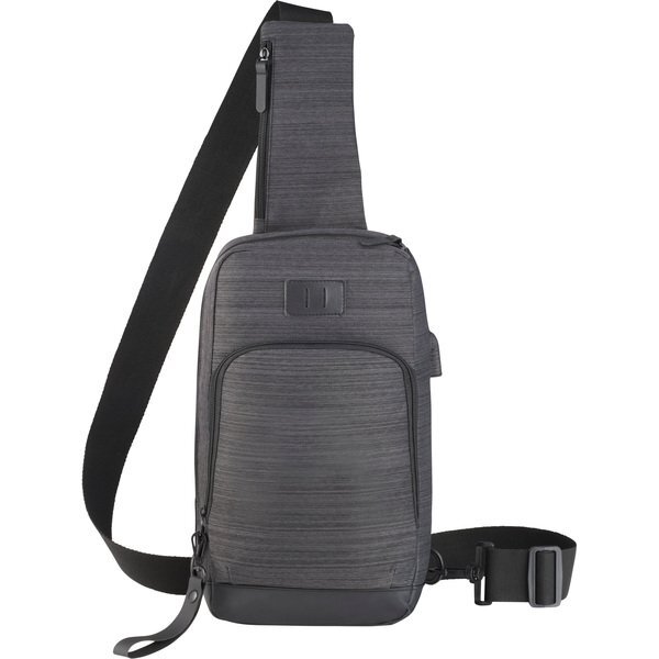 NBN Whitby PolyCanvas Sling Pack w/ USB Port