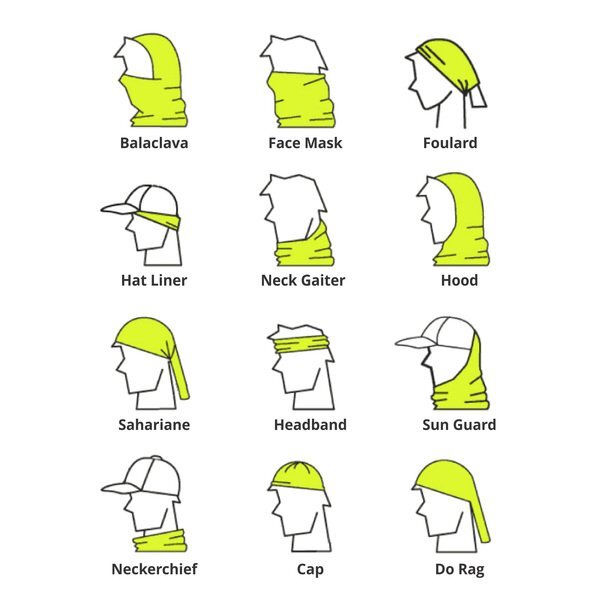 High Visibility Face Mask/Neck Gaiter