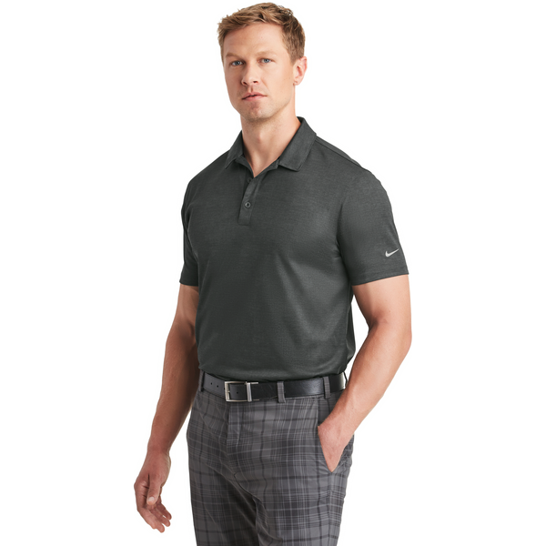 NIKE® Dri-FIT Crosshatch Men's Polo