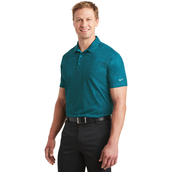 NIKE® Dri-FIT Crosshatch Men's Polo