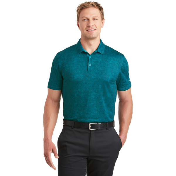 NIKE® Dri-FIT Crosshatch Men's Polo