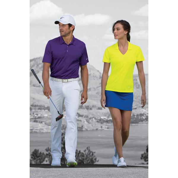 NIKE® Dri-FIT Vertical Mesh Men's Polo