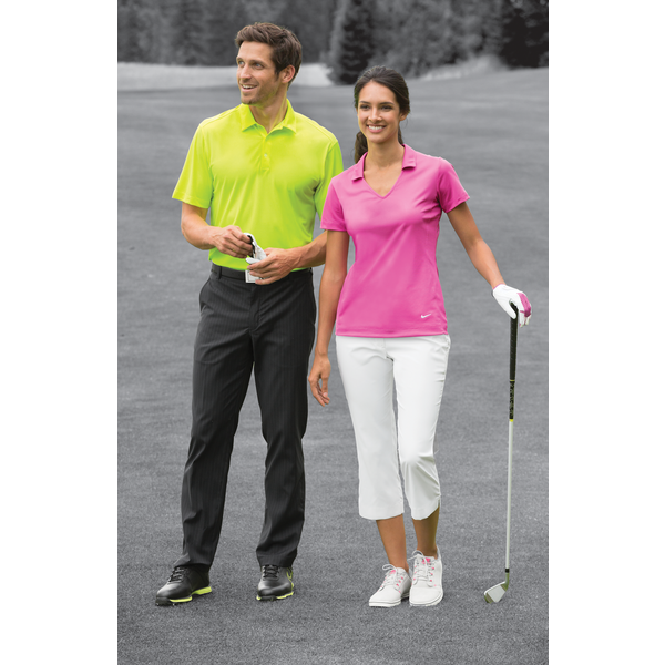 NIKE® Dri-FIT Vertical Mesh Ladies' Polo