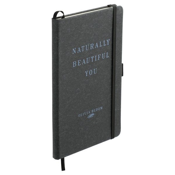 Recycled Leather Bound JournalBook®, 5-1/2" x 8-1/2"