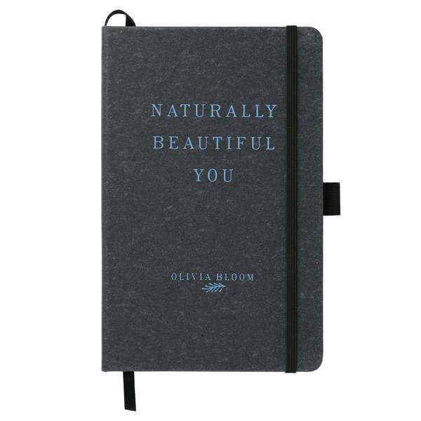 Recycled Leather Bound JournalBook®, 5-1/2" x 8-1/2"