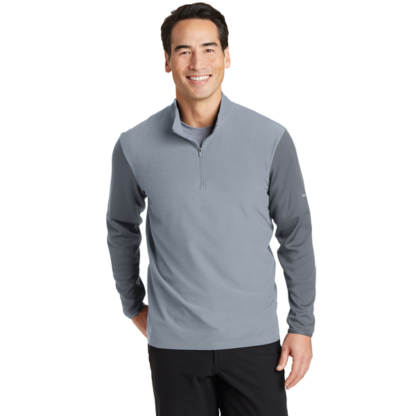 NIKE® Dri-FIT Fabric Mix 1/2 Zip Men's Cover-Up